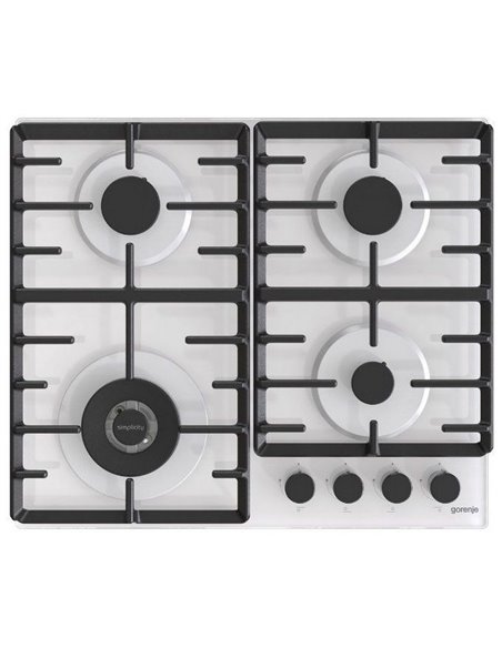 Газовая варочная панель Gorenje GTW 642 SYW, Белый