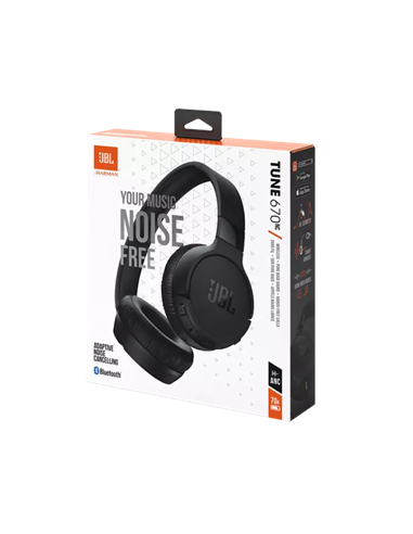 Căști JBL Tune 670 NC, Negru