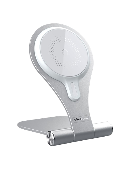 Încărcător wireless Nillkin MagStand Charging Stand, 15W, Argintiu