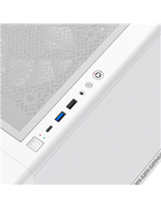 Компьютерный корпус Gamemax Starlight 2 AW, Midi-Tower, Без блока питания, Белый 2