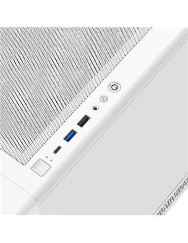 Компьютерный корпус Gamemax Starlight 2 AW, Midi-Tower, Без блока питания, Белый