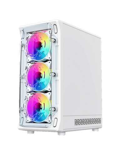 Компьютерный корпус Gamemax Starlight 2 AW, Midi-Tower, Без блока питания, Белый