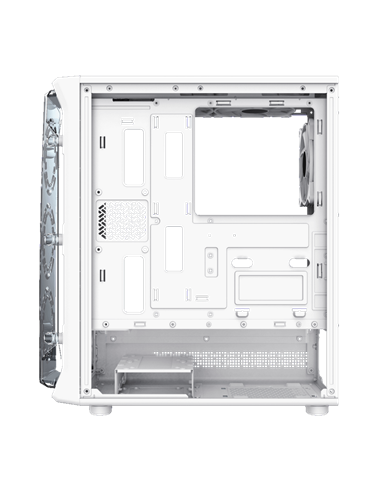 Компьютерный корпус Gamemax Starlight 2 AW, Midi-Tower, Без блока питания, Белый