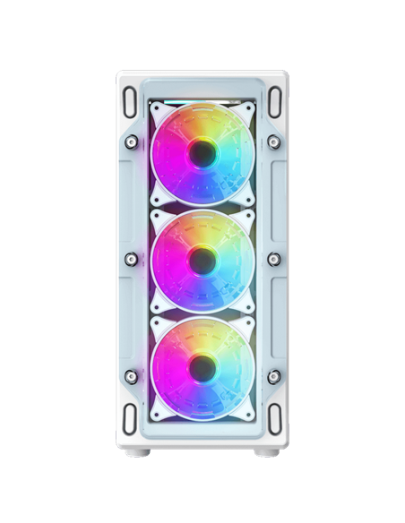 Carcasă PC Gamemax Starlight 2 AW, Midi-Tower, Fără PSU, Alb