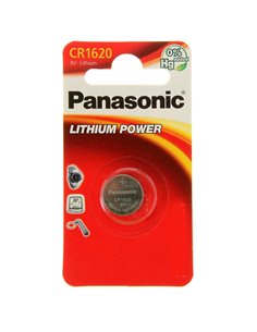 Дисковые батарейки Panasonic CR-1620EL, CR1620, 1шт. 2