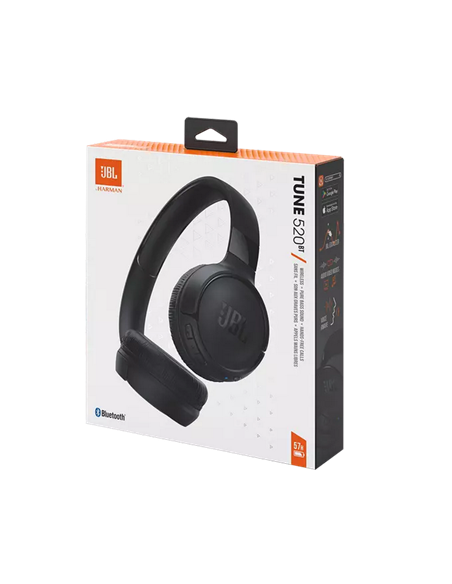 Căști JBL Tune 520BT, Negru