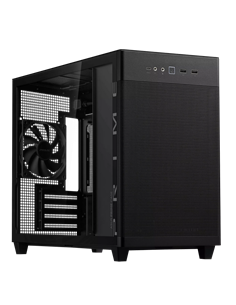 Carcasă PC ASUS Prime AP201 Tempered Glass Edition, Mini-Tower, Negru
