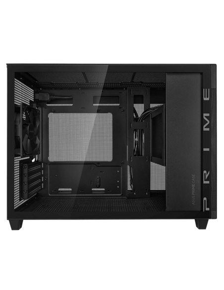 Carcasă PC ASUS Prime AP201 Tempered Glass Edition, Mini-Tower, Negru