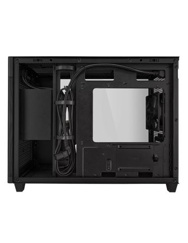 Carcasă PC ASUS Prime AP201 Tempered Glass Edition, Mini-Tower, Negru
