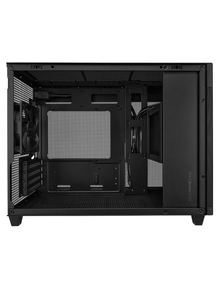 Carcasă PC ASUS Prime AP201 Tempered Glass Edition, Mini-Tower, Negru