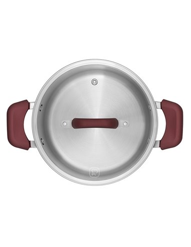 Набор кастрюль Rondell RDS-822, 5,6л, 24см, Нержавеющая сталь