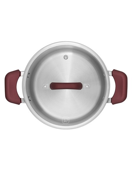 Набор кастрюль Rondell RDS-822, 5,6л, 24см, Нержавеющая сталь