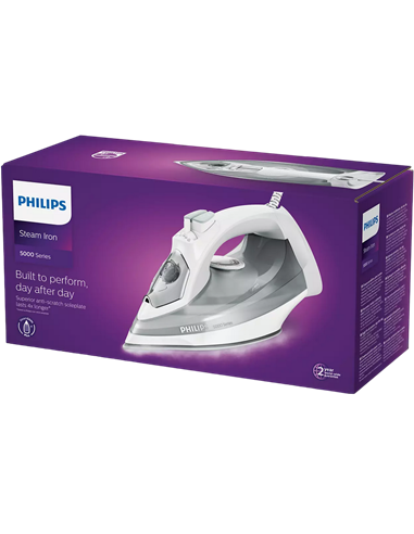 Утюг PHILIPS DST5010/10, 2400Вт, Серый Белый