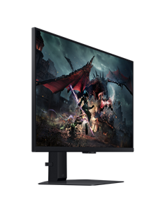 27" Игровой монитор Samsung S27DG502E, IPS 2560x1440 WQHD, Чёрный 2