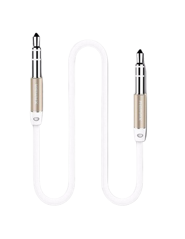 Cablu audio Remax L200, 3.5 mm AUX - 3.5 mm AUX, 2m, Alb