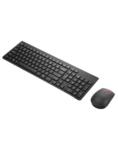 Set Tastatură + Mouse Lenovo Essential Gen2, Fără fir, Negru