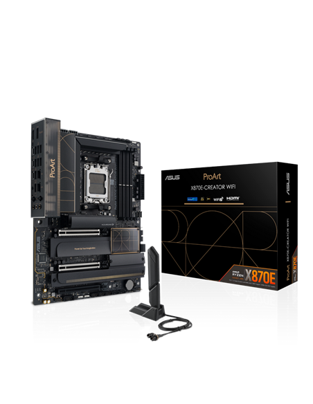 Материнская плата ASUS PROART X870E-CREATOR WIFI, AM5, AMD X870E, ATX