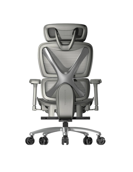 Игровое кресло ThunderX3 XTC, Вентилируемая Cетка, Искусственная Кожа, Mesh Grey