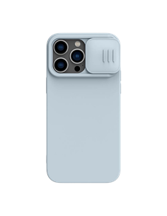 Чехол Nillkin iPhone 14 Pro Max, CamShield Silky Silicone, Star Gray