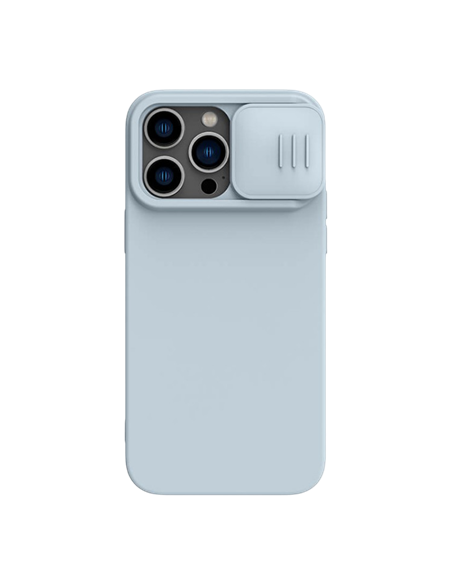 Чехол Nillkin iPhone 14 Pro Max, CamShield Silky Silicone, Star Gray