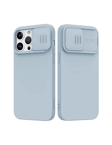 Чехол Nillkin iPhone 14 Pro Max, CamShield Silky Silicone, Star Gray
