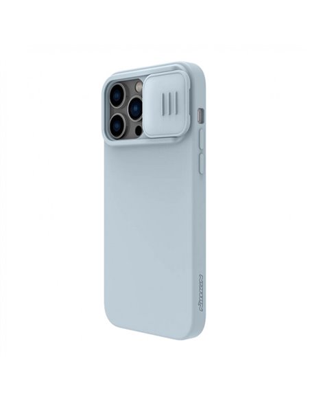Чехол Nillkin iPhone 14 Pro Max, CamShield Silky Silicone, Star Gray