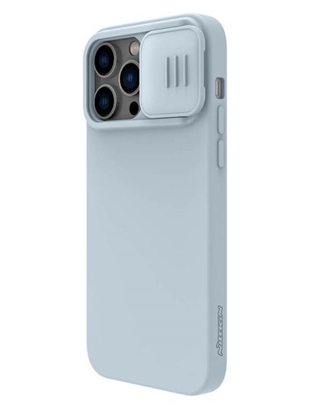 Чехол Nillkin iPhone 14 Pro Max, CamShield Silky Silicone, Star Gray
