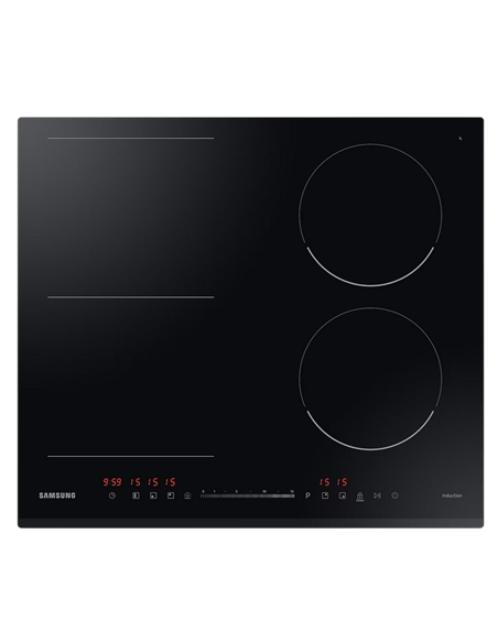 Plită cu inducție Samsung NZ64R3747BK/WT, Negru