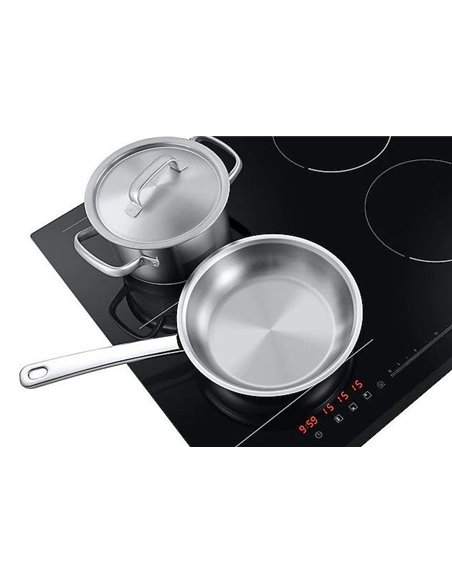Plită cu inducție Samsung NZ64R3747BK/WT, Negru