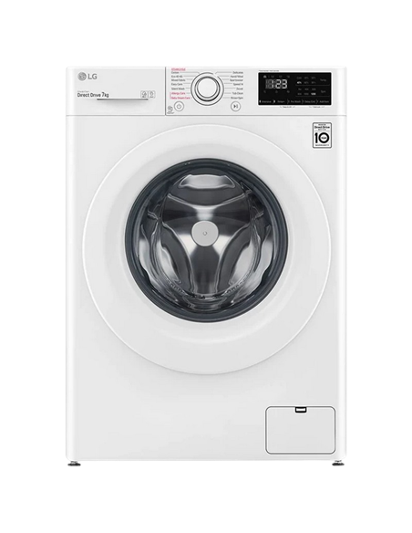 Стиральная машина LG F2WV3S7S3E, 7кг, Белый