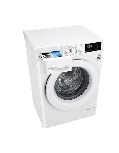Стиральная машина LG F2WV3S7S3E, 7кг, Белый