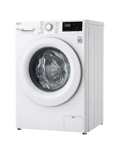 Mașină de spălat LG F2WV3S7S3E, 7kg, Alb