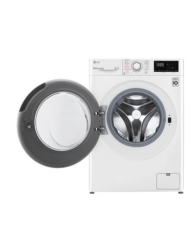 Стиральная машина LG F2WV3S7S3E, 7кг, Белый