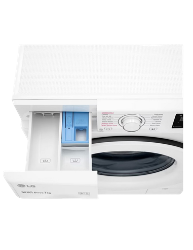 Стиральная машина LG F2WV3S7S3E, 7кг, Белый