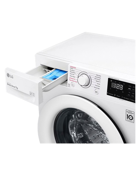 Стиральная машина LG F2WV3S7S3E, 7кг, Белый