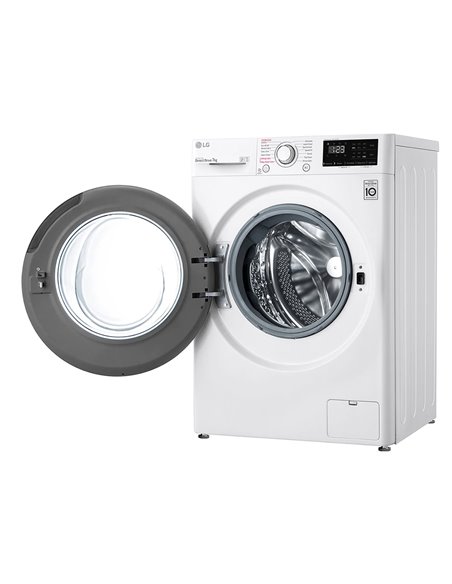 Mașină de spălat LG F2WV3S7S3E, 7kg, Alb