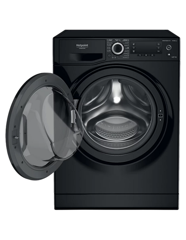Mașină de spălat cu uscător Hotpoint-Ariston NDD 11725 BDA EE, 11kg, Negru