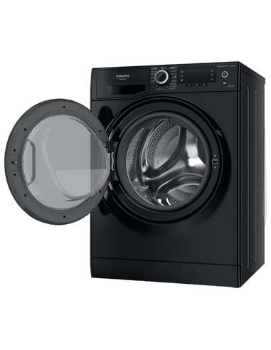 Mașină de spălat cu uscător Hotpoint-Ariston NDD 11725 BDA EE, 11kg, Negru