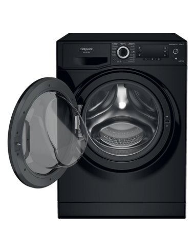 Стирально-сушильная машина Hotpoint-Ariston NDD 11725 BDA EE, 11кг, Чёрный