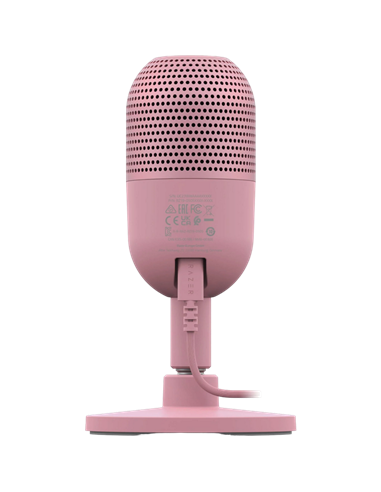 Игровой Микрофон Razer Seiren V3 Mini, Проводной аналоговый, Розовый