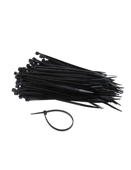 Нейлоновые стяжки Cablexpert NYTFR-150x3.6, Чёрный