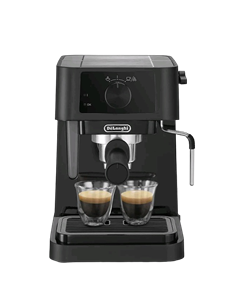 Cafetiera manuala DeLonghi EC230BK, 1100W, Negru