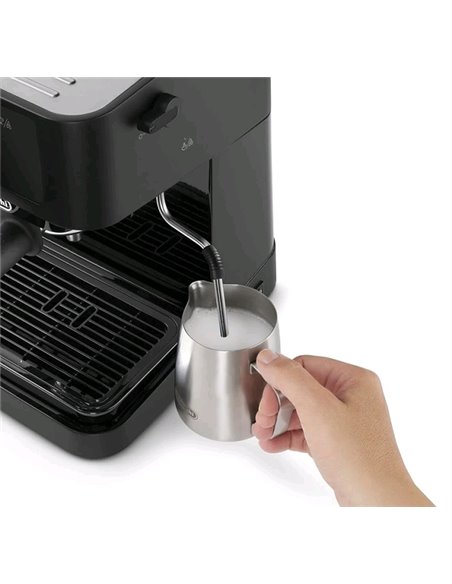 Cafetiera manuala DeLonghi EC230BK, 1100W, Negru