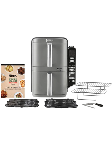 Аэрогриль Ninja Double Stack XL Smart SL451EU, Серый Аэрогриль Ninja Double Stack XL Smart SL451EU, Серый