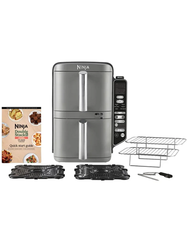 Аэрогриль Ninja Double Stack XL Smart SL451EU, Серый