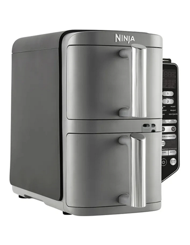 Friteuză cu aer cald Ninja Double Stack XL Smart SL451EU, Gri