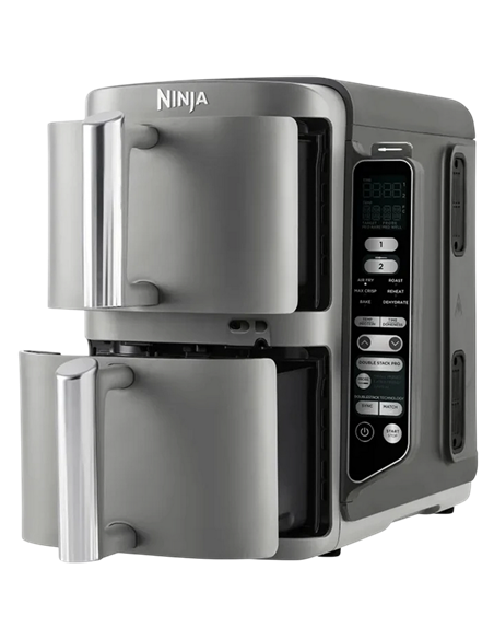 Friteuză cu aer cald Ninja Double Stack XL Smart SL451EU, Gri