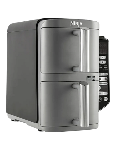 Friteuză cu aer cald Ninja Double Stack XL Smart SL451EU, Gri