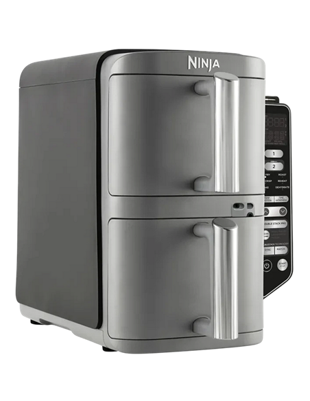 Friteuză cu aer cald Ninja Double Stack XL Smart SL451EU, Gri