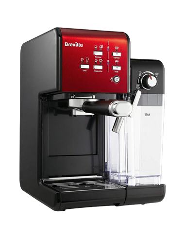 Кофеварка рожковая Breville Prima Latte II VCF109X-01, 1050Вт, Красный